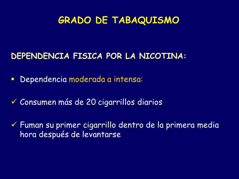 Ha dejado a fumar han soñado los cigarrillos